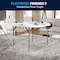 Flash Furniture Round Wh 48Rnd Plastic Bi-Fold Table, 47.75" W, 47.75" L, 29.5" H, Plastic Top, White DAD-122RZ-GG - alternate 2